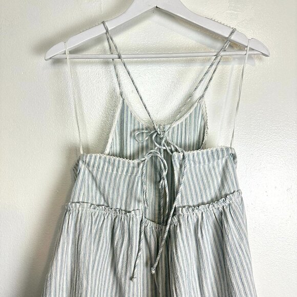 FREE PEOPLE Desert Days Stripe Mini Dress in Ivory Combo Size Medium - Picture 10 of 15